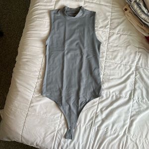 Abercrombie seamless mock neck bodysuit